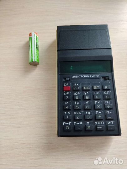 Калькулятор СССР Электроника мк66