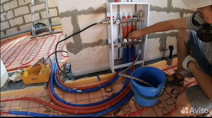 Промывка котлов, теплых полов