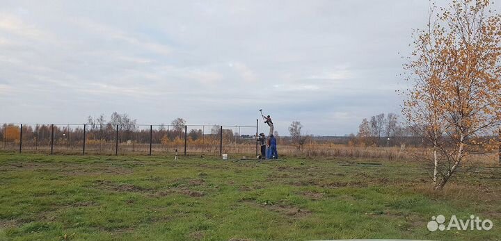 Забор профнастил / Установка