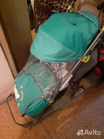 Коляска санки