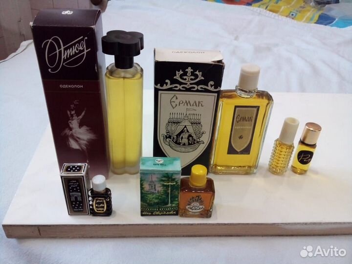 Духи одеколон винтаж СССР 1967 красная москва