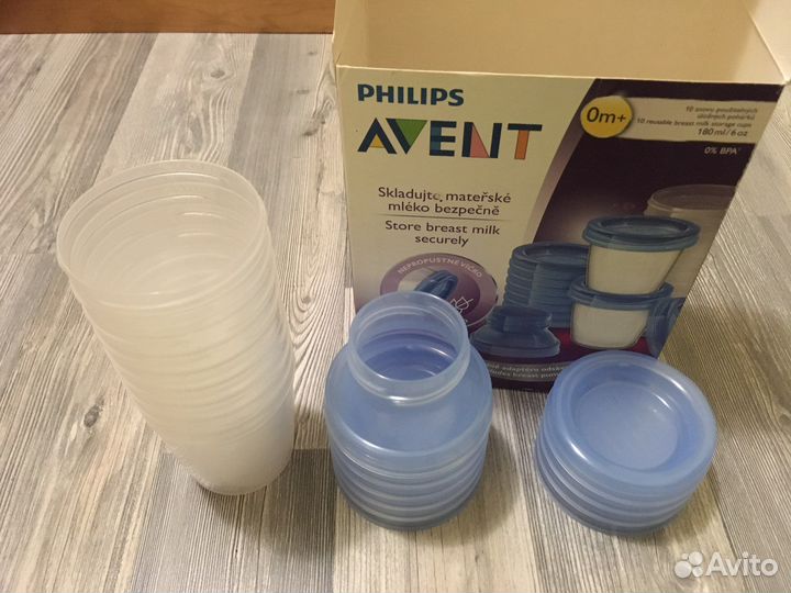 Новые Контейнер для хранения грудного молока Avent