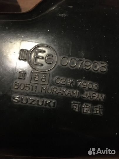 Боковые зеркала suzuki