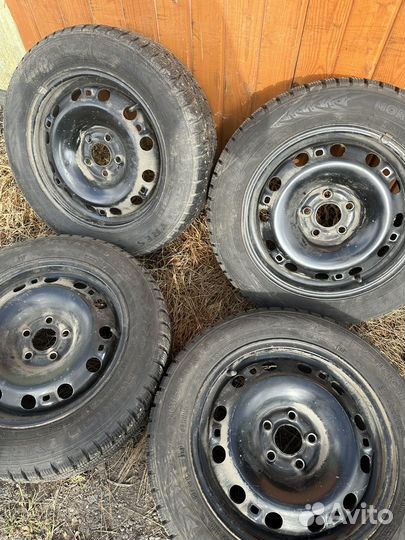 Зимние колеса на volkswagen polo r15 шипы