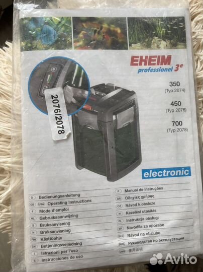 Фильтр внешний eheim 2078 professionel 3e