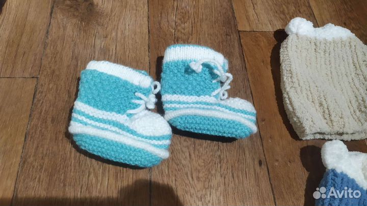 Пинетки вязаные