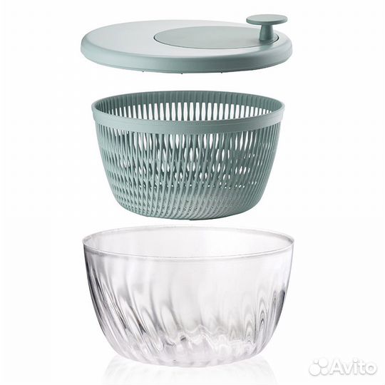 Сушилка для салата Twist&Dry Guzzini новые