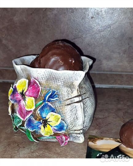 Мешочек из гипсовой массы