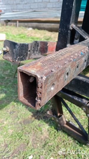 Передний адаптер на мотоблок модернизированный