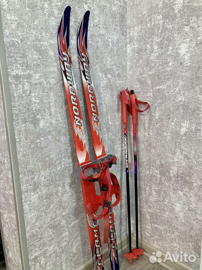 Лыжи беговые nordway классик детские