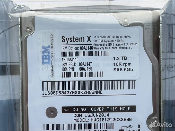 HDD hgst 600GB 900GB 1.2TB SAS 12GB