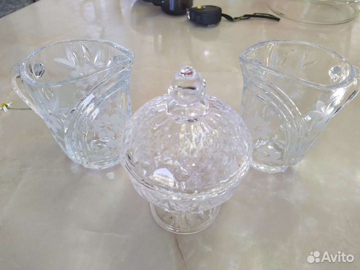 Конфетница, сахарница, молочник