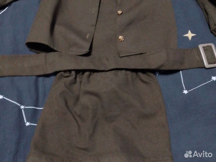 Детская военная форма для девочки 116