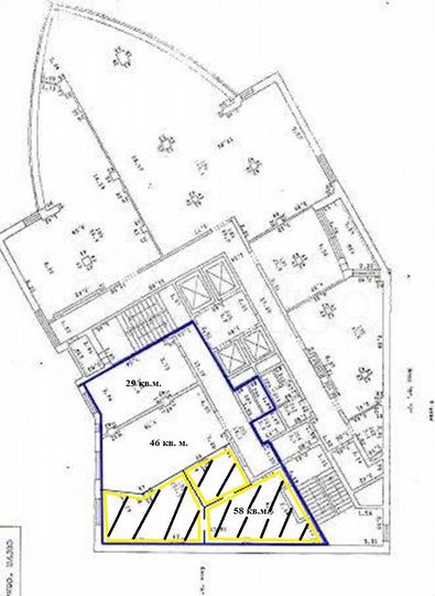 Офисное помещение, 58 м²