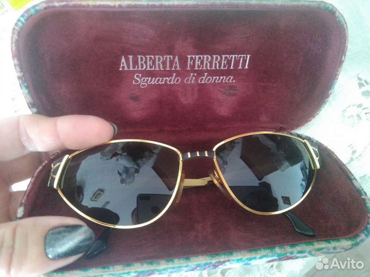 Солнцезащитные очки Alberta Ferretti винтажные