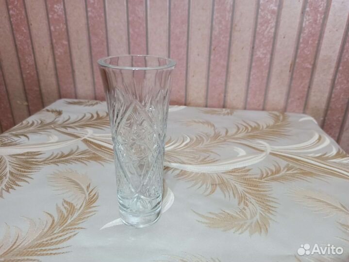 Хрустальная ваза для цветов СССР