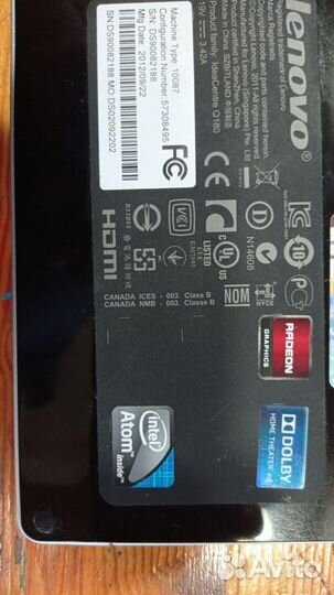 Мини пк Lenovo IdeaCentre Q180