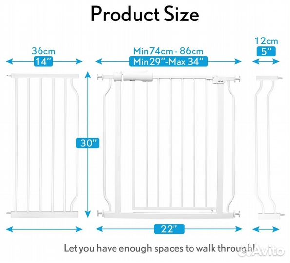 Ворота и калитка бу