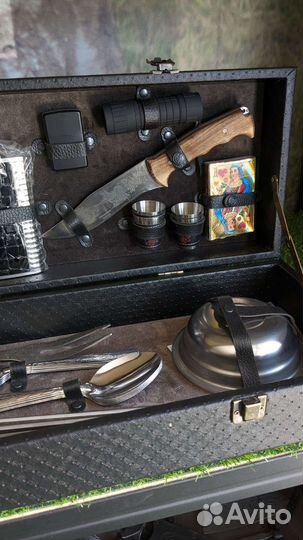 Шашлычный подарочный набор в кейсе №14