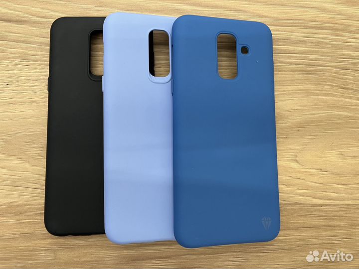 Чехол силиконовый на Samsung A6plus