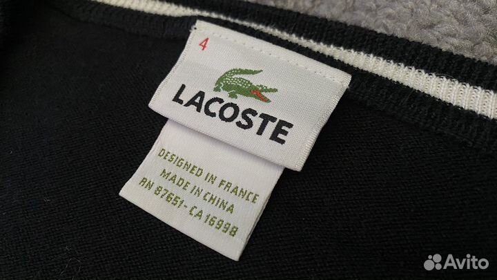 Джемпер Lacoste оригинал