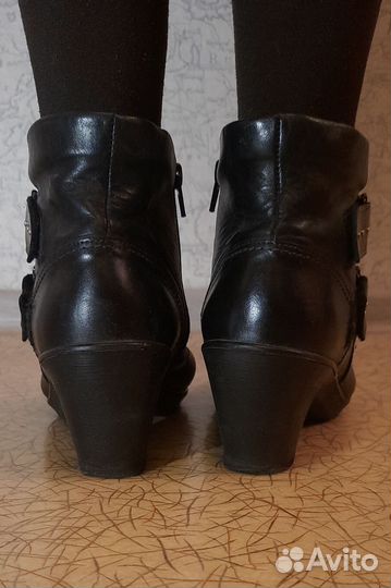 Сапоги женские, натуральная кожа р.39