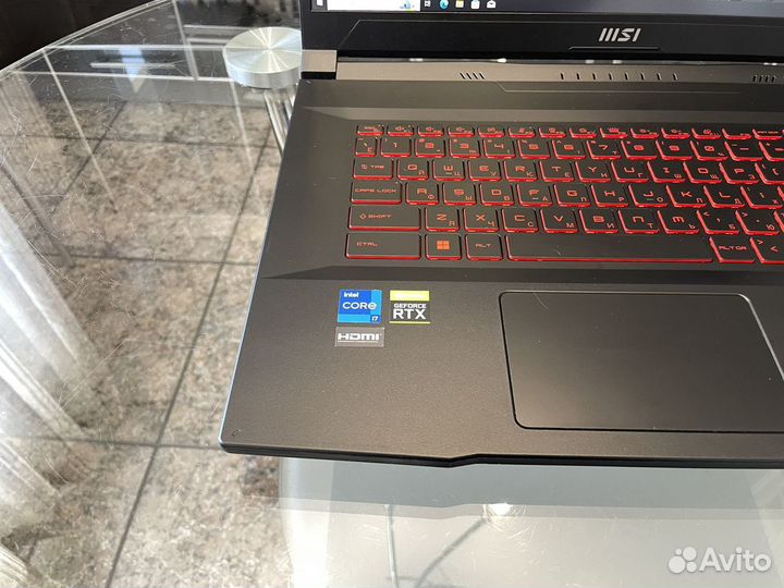 MSI Katana GF76 3070 Ti i7 12700H 16/1TB 144Hz