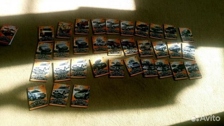 Карточки супергонки