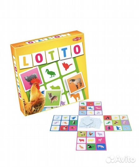 Игра Лото Домашние животные 2 Tactic