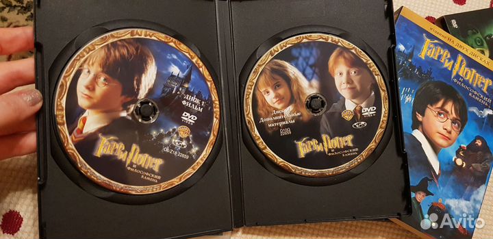 Двд диски гарри поттер