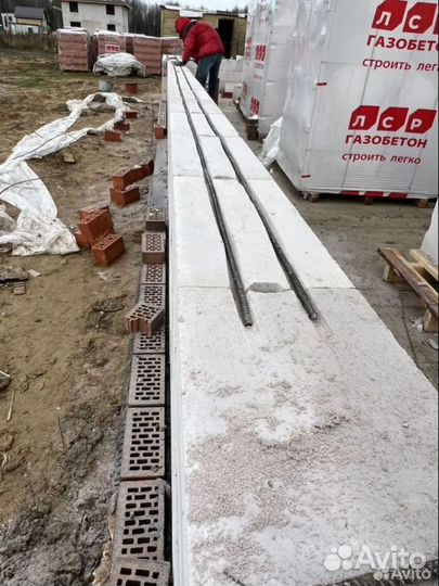 Блок из газобетона лср D400 625x250x400