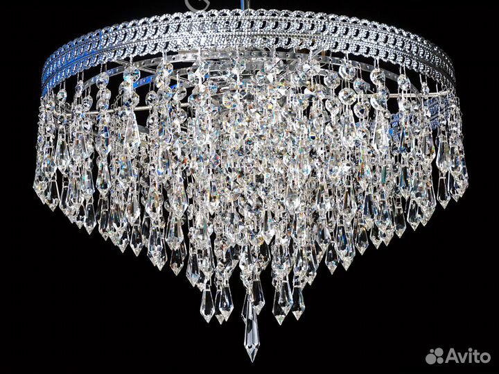 Люстра хрустальная 