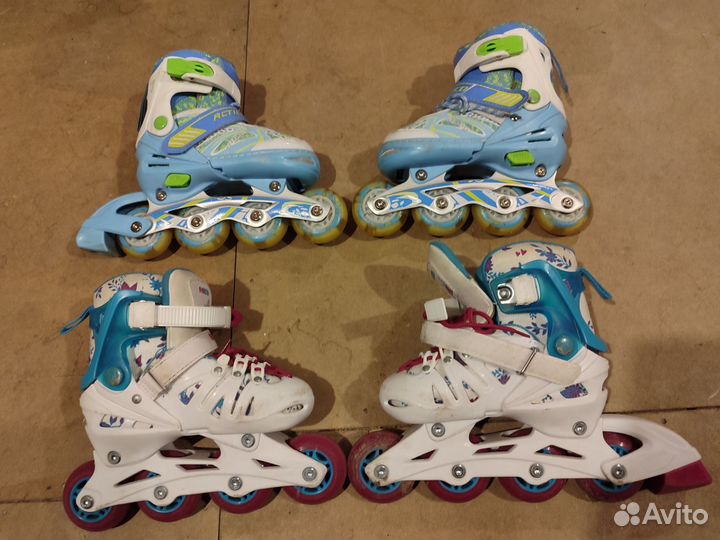 Роликовые коньки детские 26-31