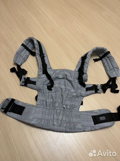 Слинг рюкзак Karaush Kuzma Steel с бамбуком