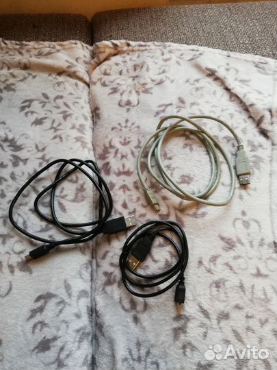 Провода разные мини-usb и др