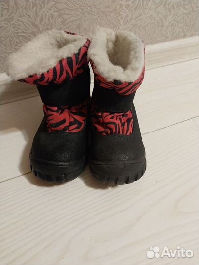 Ботинки зимние для девочки,27 размер
