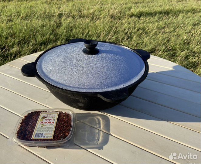 Чугунный yзбекский казан