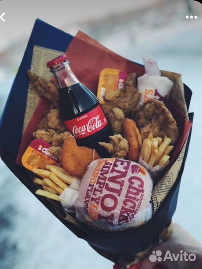 Мужские букеты съедобные