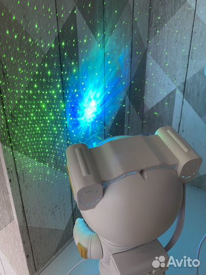 Ночник проектор звездного неба космонавт