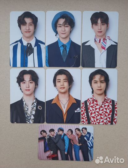 Kpop неоф карточки с astro, Ча Ын У и Мунбин