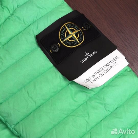 Куртка stone island loom chambers R-nylon down-TC