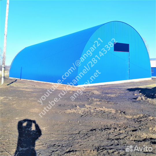 Ангар под ключ 557 м2