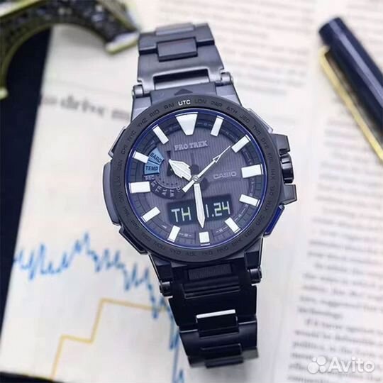 Мужские наручные часы casio PRO trex PRX-8000YT-1B