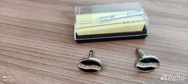 Запонки, зажим для галстука