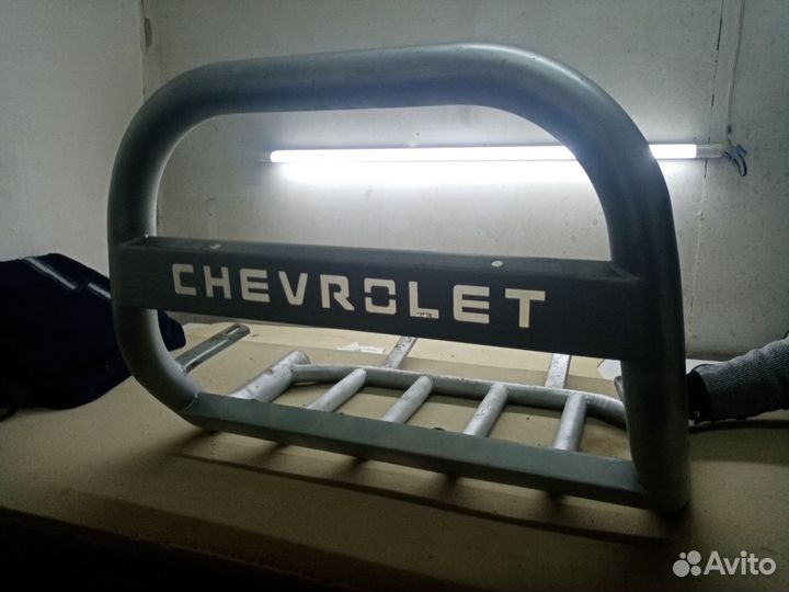 Кенгурятник на chevrolet ниву