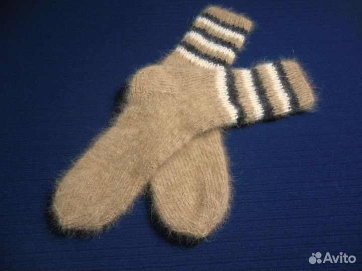 Носки женские из собачьей шерсти