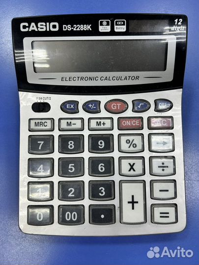 Калькулятор casio DS-2288K