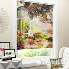 Рулонные шторы с фотопечатью