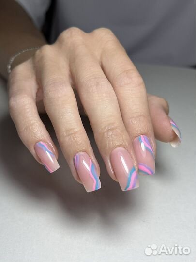 Маникюр с покрытием гель-лак