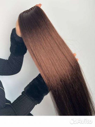 Волосы на резинке